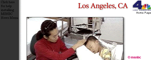 NBC4LA Channel four News, July 26 2:nd Surgery. 3-Year-old Chinese boy named Shao-han. UCLA Medical Center