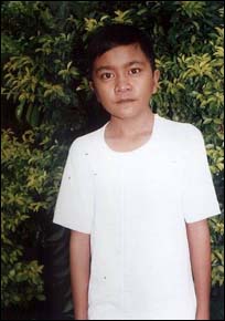 Danlee Suangco Serrano, aged 12, Philippines